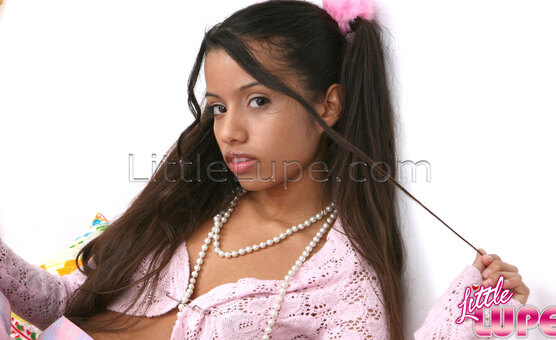 Little Lupe - See her tight young body exposed for you in this gal