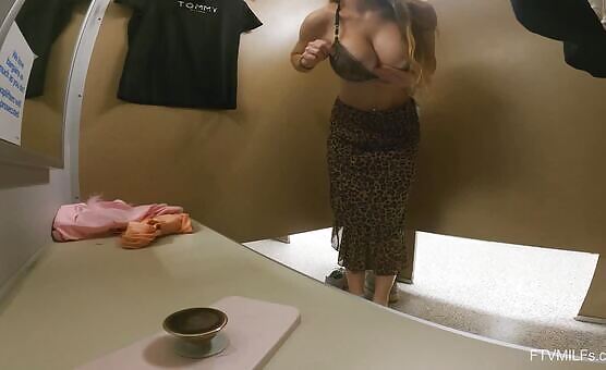 Trying On Clothes
